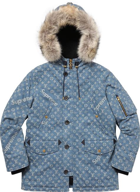 louis vuitton supreme denim parka replica reddit|supreme x louis vuitton collection.